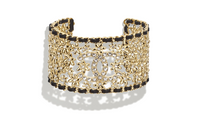 CHANEL Bangles Women's Gold/Black