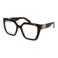 DIOR Acetate Square Eyeglass Frames Unisex Tortoiseshell