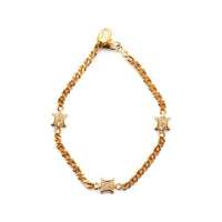 CELINE Gold-Plated Bracelets Women's Gold