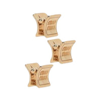 MIU MIU Metal Hair Clips Women's Gold