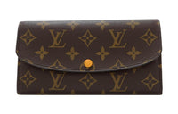 LOUIS VUITTON Coated Canvas Key Pouch Women's Brown