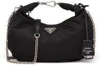 PRADA Re-Edition Nylon Handbag Women's Black