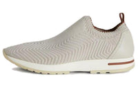 Loro Piana Lightweight Low-Top Casual Shoes Men's Gray