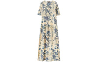 Loro Piana Short-Sleeved Dresses Women's Blue
