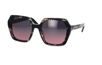 DIOR Polycarbonate Irregular Shape Sunglasses Unisex Black
