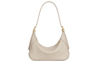 CELINE Romy Collection Cow Leather Handbag Shoulder Bag Women's Light Stone Color