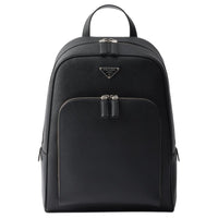 PRADA Calfskin Backpack Men's Black