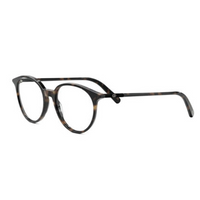 DIOR Plastic Round Eyeglass Frames Men's Black
