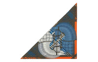 HERMES Knit Scarves Women's Blue