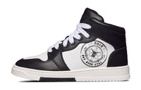 DIOR High-Top Kids' Skateboarding Shoes Black White Kids'