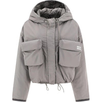 MIU MIU Jackets & Coats Women's Gray