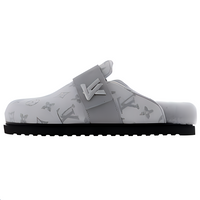 LOUIS VUITTON Cosy Comfort Closed Toe Slippers Women's Gray