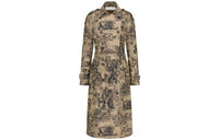 DIOR Trench Coats Women's Yellow