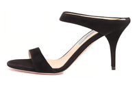 PRADA One Strap Sandals Women's Black
