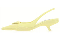 PRADA Slim Heel High Heels Women's Yellow