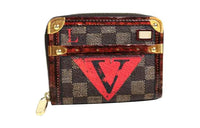LOUIS VUITTON Zippy Trunk Time PVC Polyvinyl Chloride Wallet Regular Unisex Brown