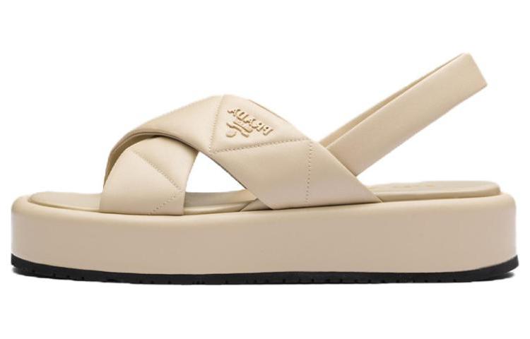 PRADA Beach Sandals Women's Beige
