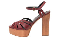 CELINE Strap Sandals Women's Brown
