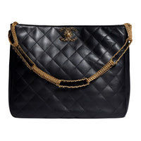 CHANEL Leather Shoulder Bag, Crossbody Bag, Handbag Women's Black