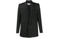SAINT LAURENT FW21 Business Suits Coats Men's Black