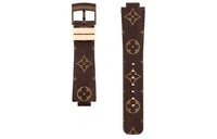 LOUIS VUITTON Tambour Monogram Canvas Strap