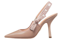 DIOR J'Adior Slim Heel High Heels 10cm Women's Light Pink