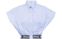 MIU MIU Shirts Women's Sky Blue