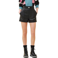 HERMES FW24 Casual Shorts Women's Black