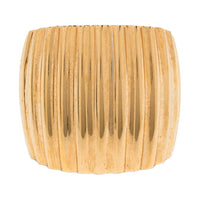 SAINT LAURENT Pre Owned Groove Cuff Bracelet