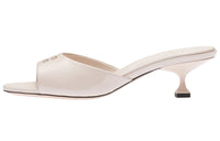 MIU MIU Slip Resistant Slide Slippers Women's White