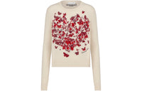 DIOR SS24 Cashmere Sweater Women's Ecru