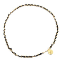 CHANEL Calfskin Waist Chains Women's Gold -