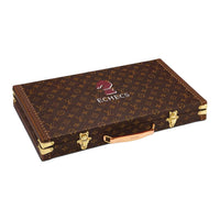LOUIS VUITTON Canvas Storage Boxes Unisex Brown