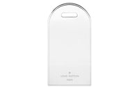 LOUIS VUITTON Metal Luggage Tag Unisex Silver
