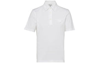 PRADA Logo patch Cotton Polo Shirt