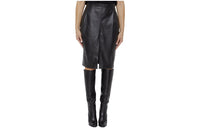 SAINT LAURENT Casual Long Skirts Women's Black