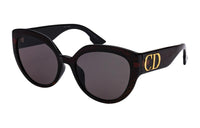 DIOR Acetate Cat Eye Sunglasses Women's Black