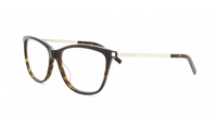 SAINT LAURENT Square Eyeglass Frames Women's Tortoiseshell
