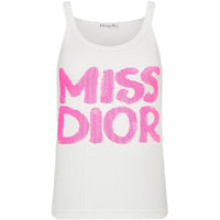 DIOR SS25 Tank Top Women's White