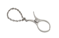 HERMES Metal Glove Clamp Unisex