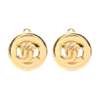 CHANEL 2000s Cc Clip-on Earrings