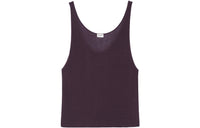 SAINT LAURENT Tank Tops Women's Chestnut