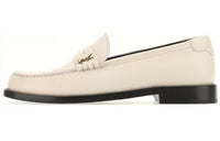 SAINT LAURENT Monogram Casual Single Shoes Women's White