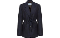 PRADA SS22 Business Suit Coat Women's Blue