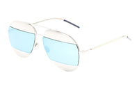 DIOR Sunglasses Women's Silver Blue
