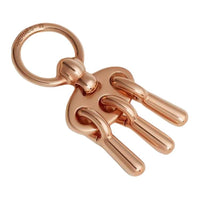 HERMES Rose Gold Brass-Plated Accessories Unisex Rose Gold