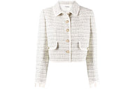 MIU MIU Cropped Coats Women's White