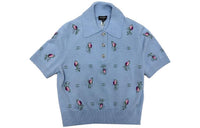CHANEL Polo Shirts Women's Blue