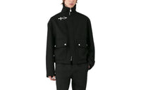 HERMES Recto Verso Straight Cut Jacket Jackets Coats Men's Black