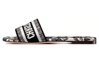 DIOR Dway Slide Slippers Women's Black White